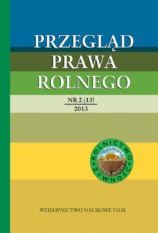 Przegląd Prawa Rolnego 2(13)/2013