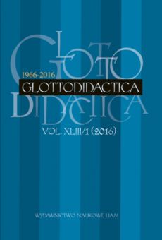 Glottodidactica, Vol. XLIV/1