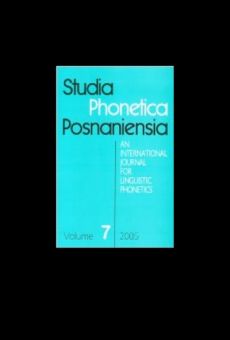 Studia Phonetica Posnaniensia. An International Journal for Linguistic Phonetics, v. 7