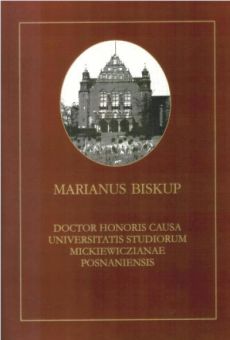 Doctor Honoris Causa Marianus Biskup