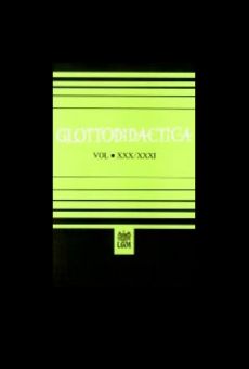 Glottodidactica, Vol. XXX/XXXI