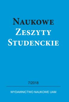 Naukowe Zeszyty Studenckie 7/2018. Edukacja – szkoła – innowacja