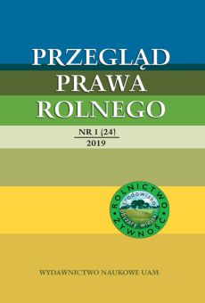 Przegląd Prawa Rolnego 1(24)/2019 