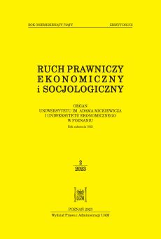 Ruch Prawniczy, Ekonomiczny i Socjologiczny 2/2023