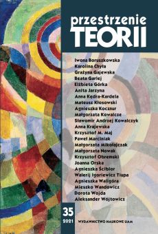 Przestrzenie Teorii 35/2021