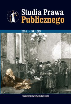 Studia Prawa Publicznego 1(45)/2024