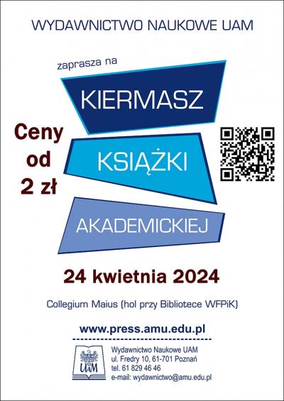 Zapraszamy na kwietniowy Kiermasz Książki Akademickiej